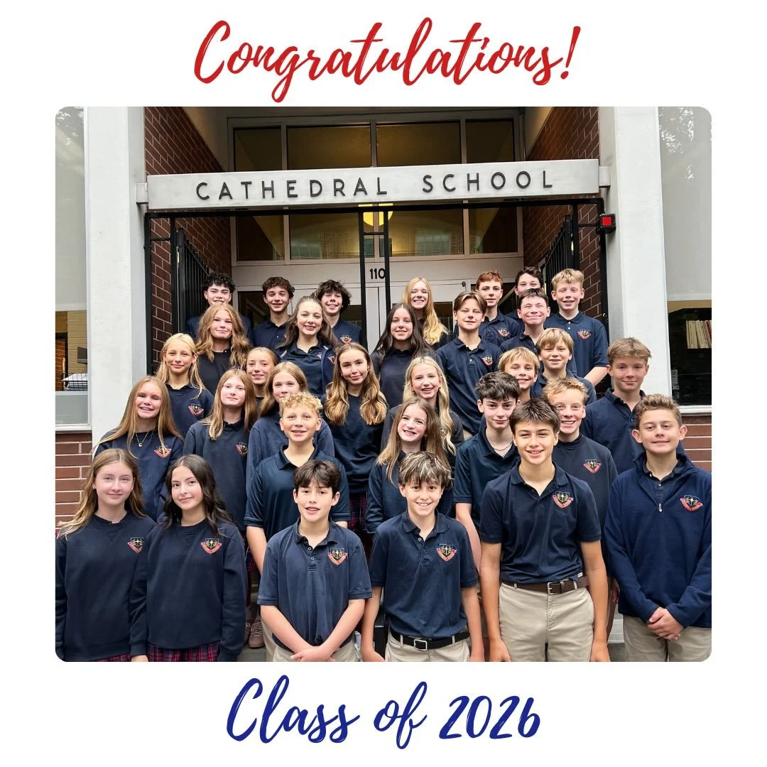 🎓 Congratulations to the Cathedral School Class of 2026! 🎓

As your kindergarten buddies sang to you, &ldquo;This little light of mine, I&rsquo;m gonna let it shine,&rdquo; we are reminded of the faith, leadership, and joy you have shared with our 