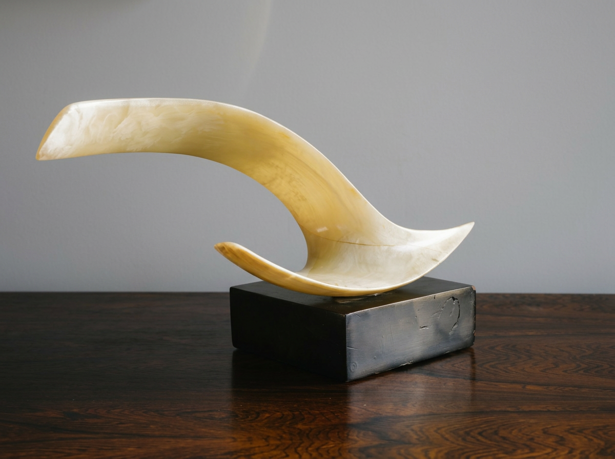 Leonardo Neirman Onyx “Wave” Sculpture