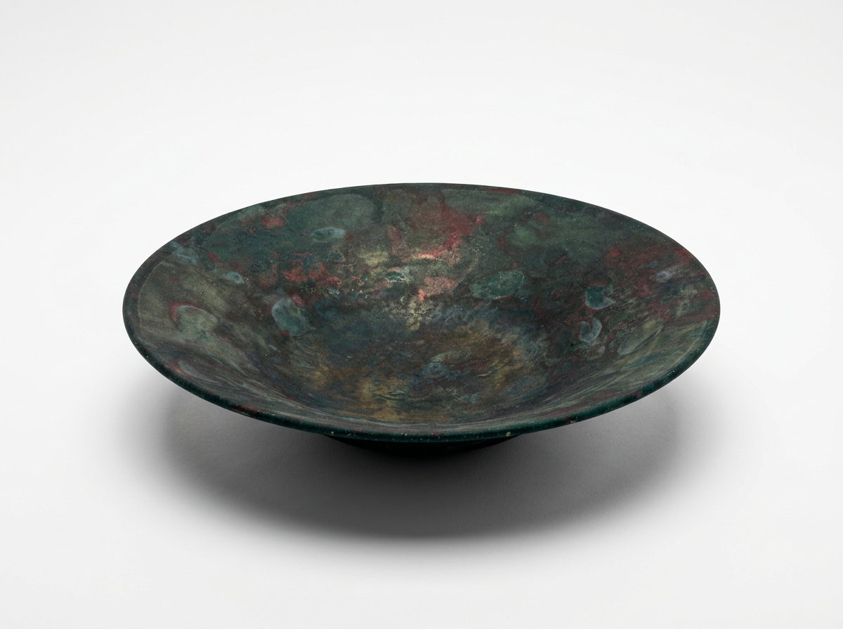 Raku Bowl by J. Mahr