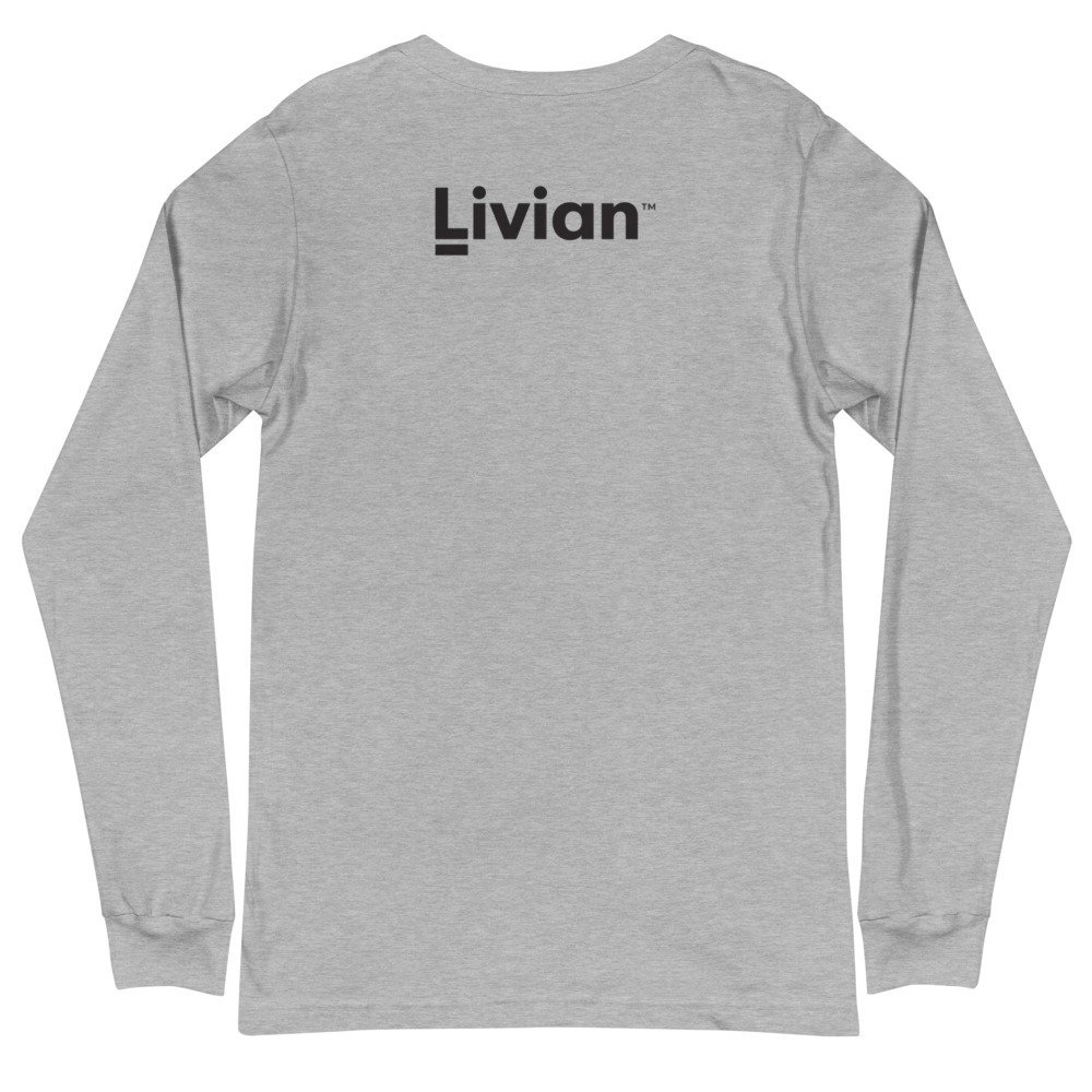 Unisex Long Sleeve Tee (Head Down, Heart Up) — Livian Company Store