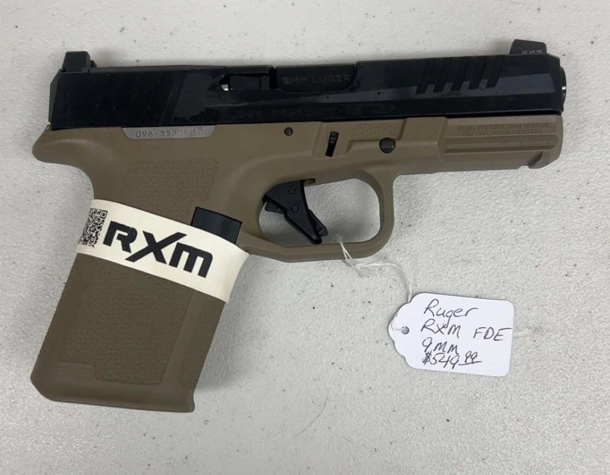 Ruger RXM FDE 9mm $549.99