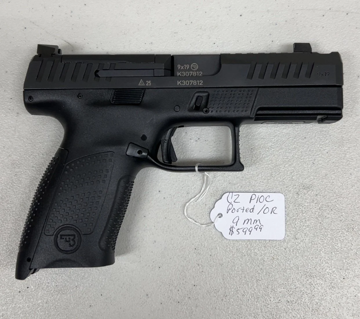CZ P10C Ported/OR 9mm $599.99