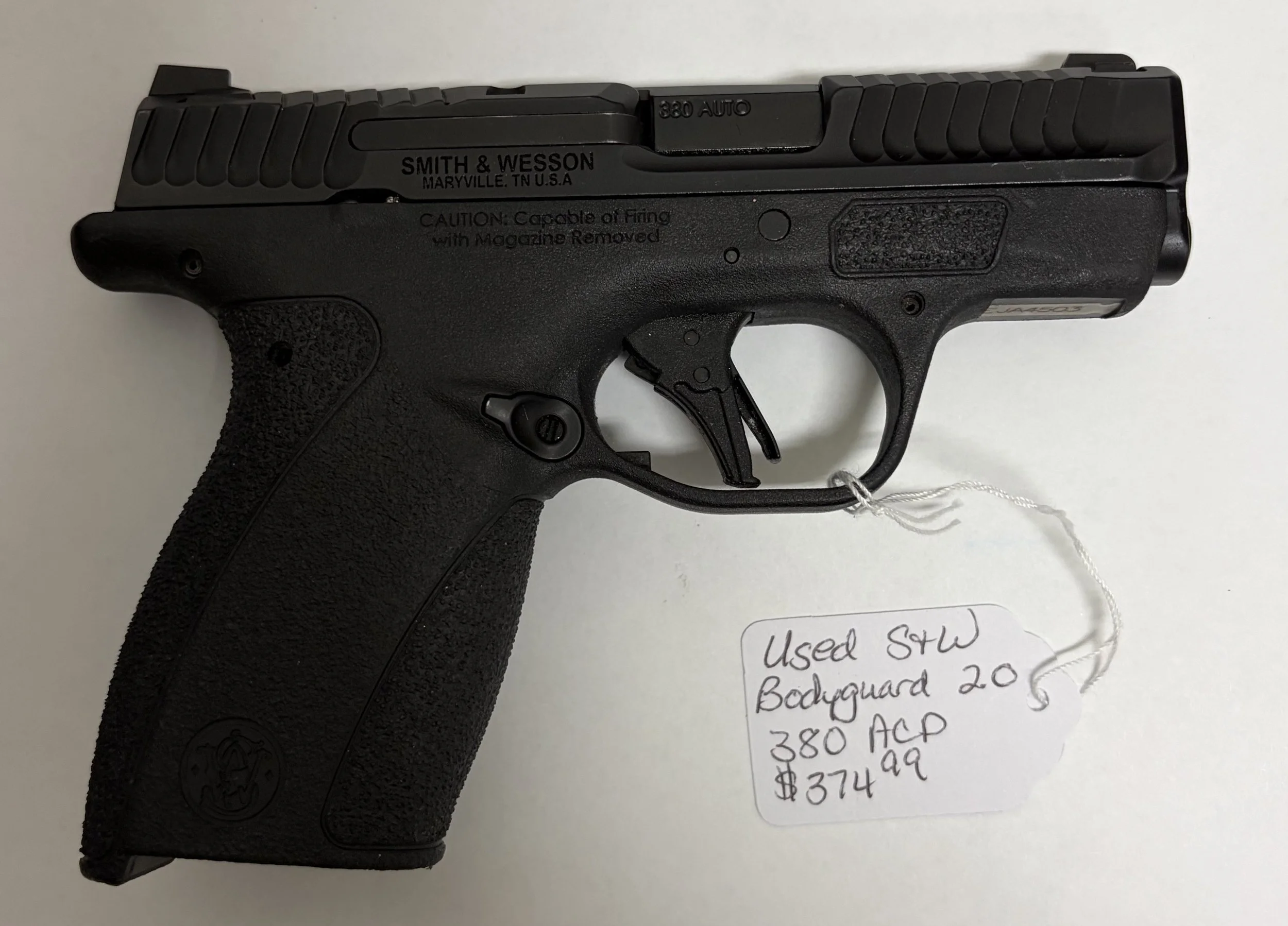 Used Smith & Wesson Bodyguard 2.0 380 ACP $374.99