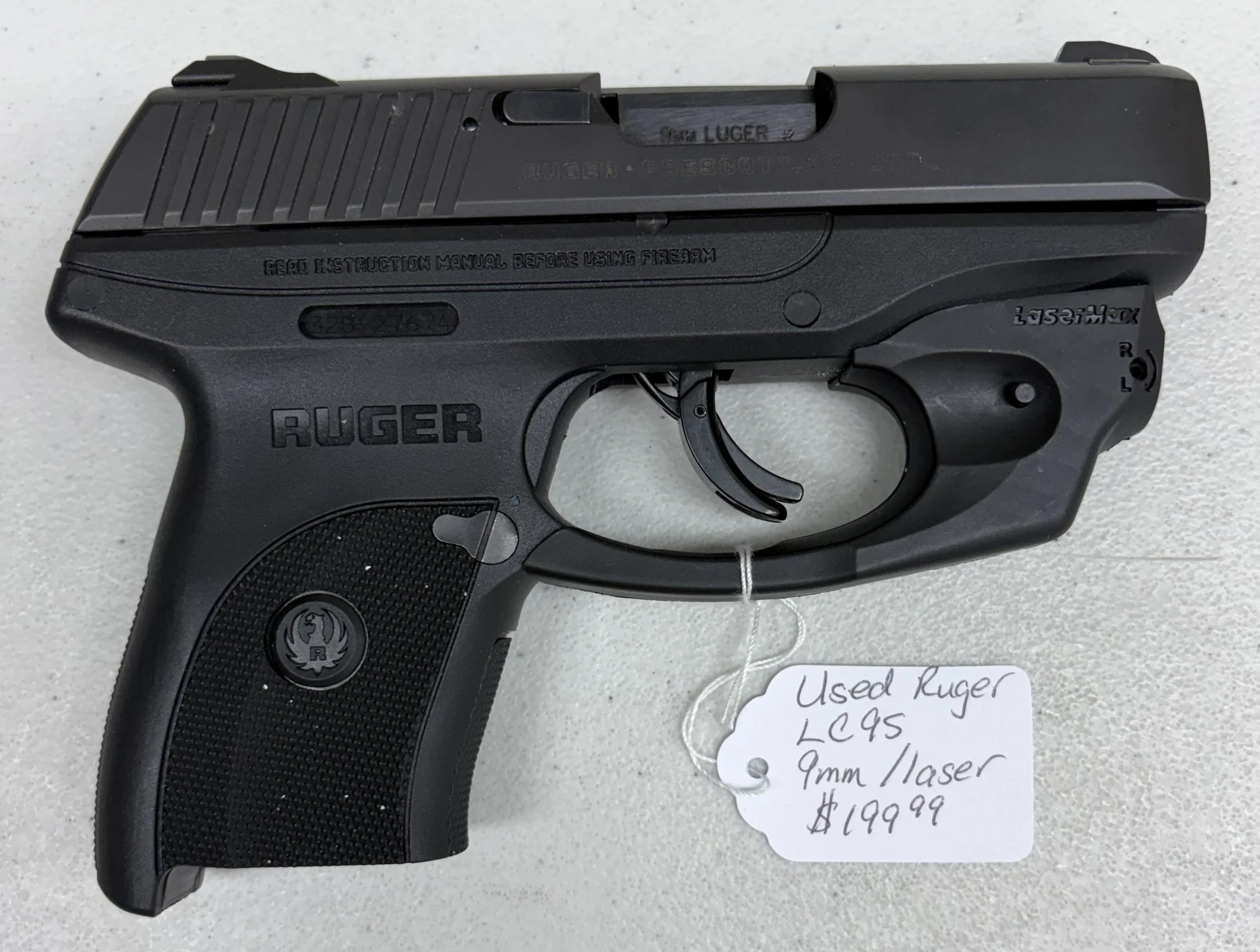 Used Ruger LC95 9mm/laser $199.99