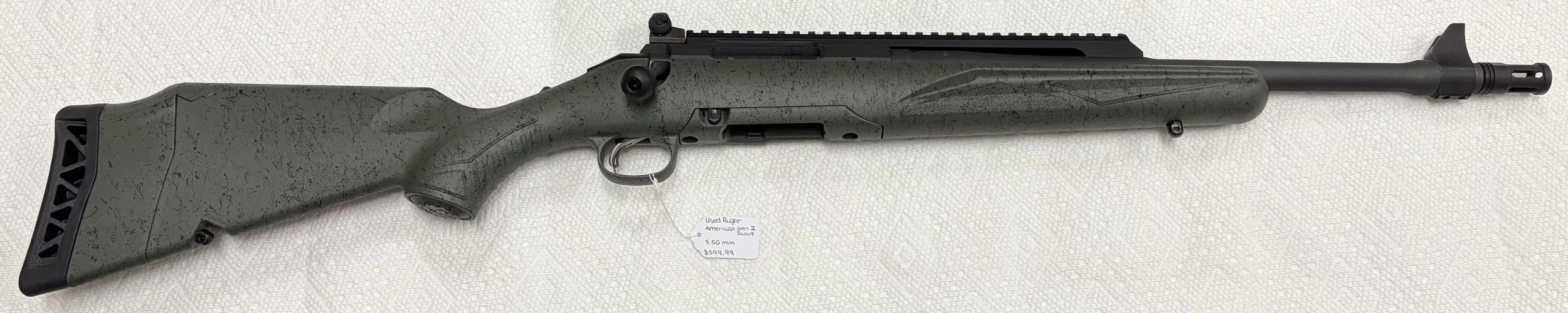 Used Ruger American Gen II Scout 5.56mm  $599.99