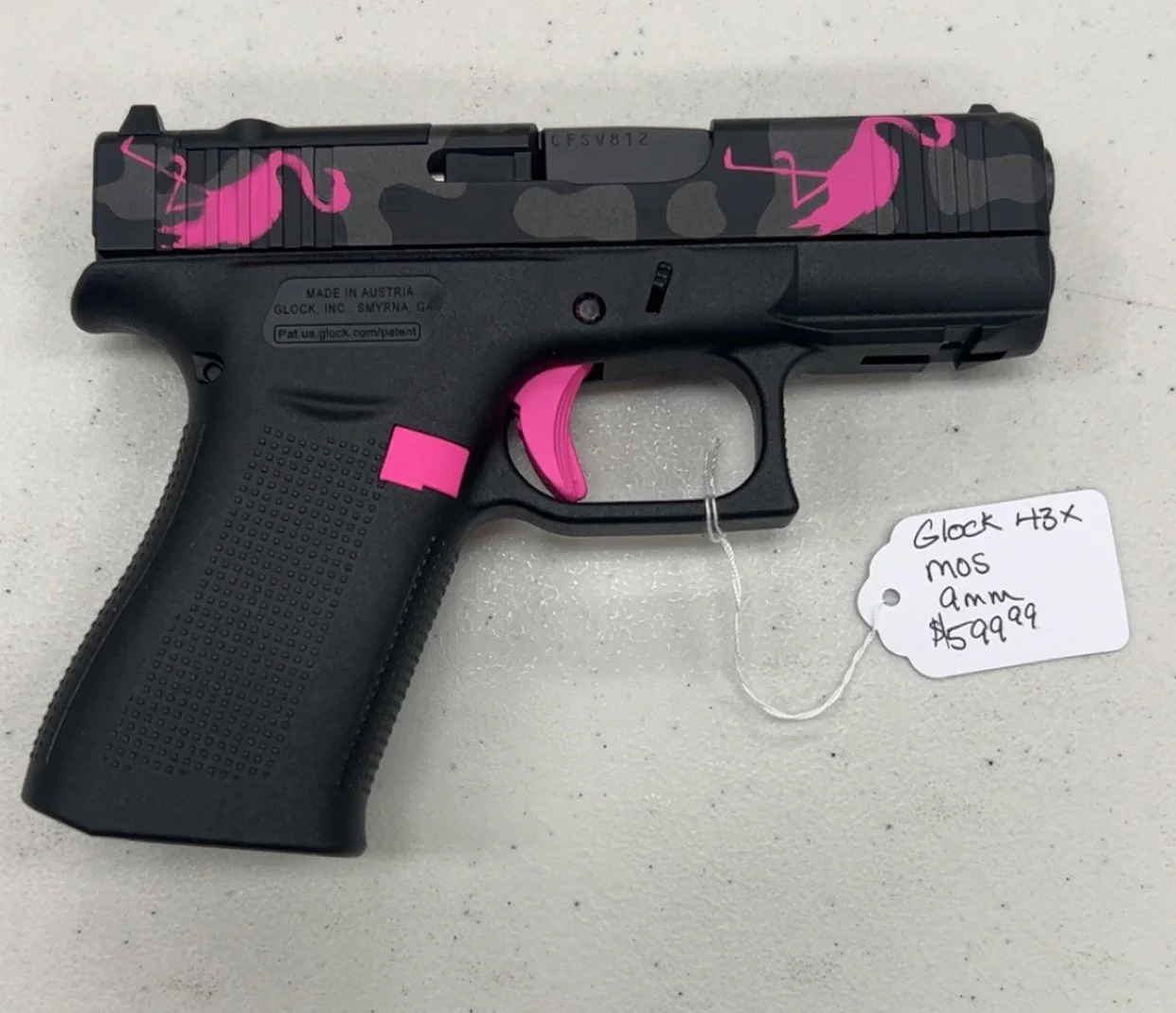 Glock 43X MOS 9mm $599.99