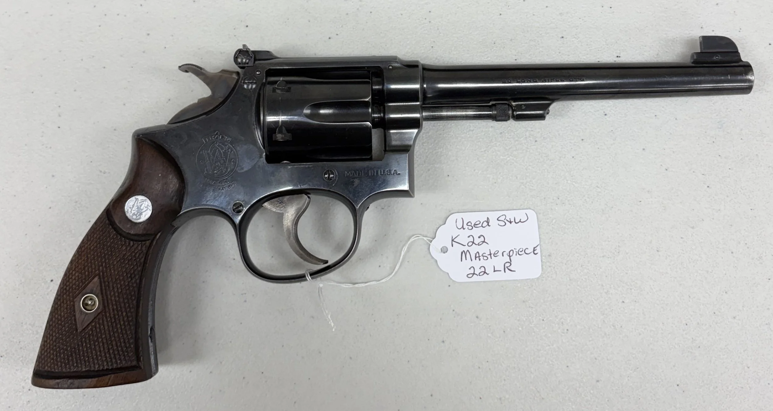 Used Smith & Wesson K22 Masterpiece 22LR