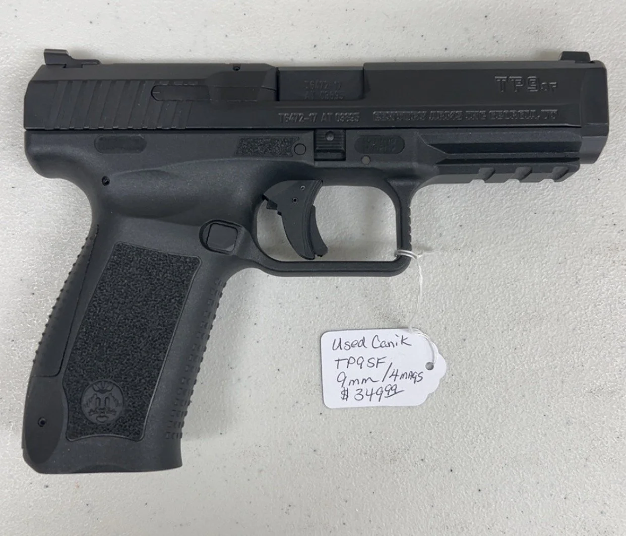 Used Canik TP9SF 9mm/4 mags $349.99