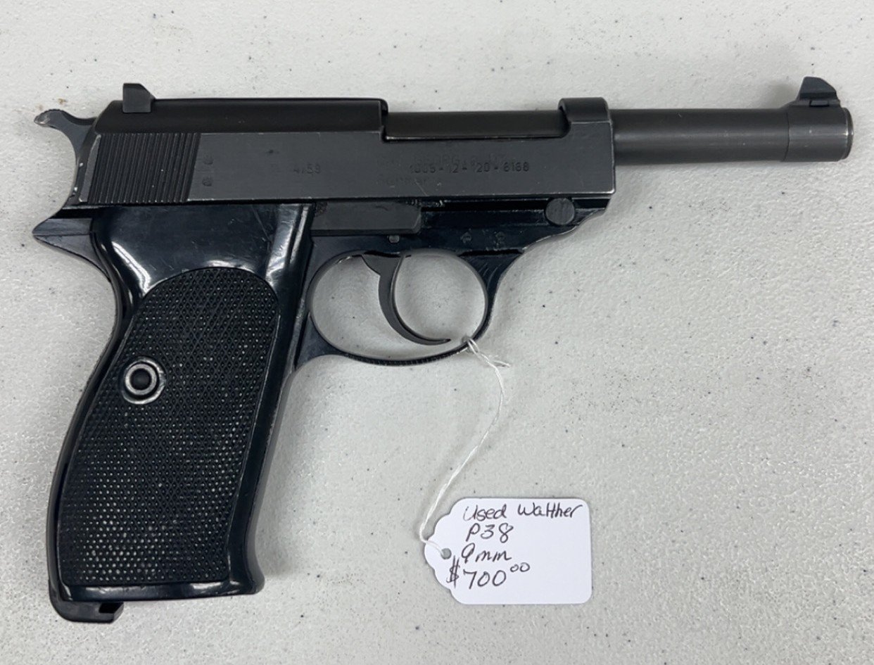 Used Walther P38 9mm $700.00