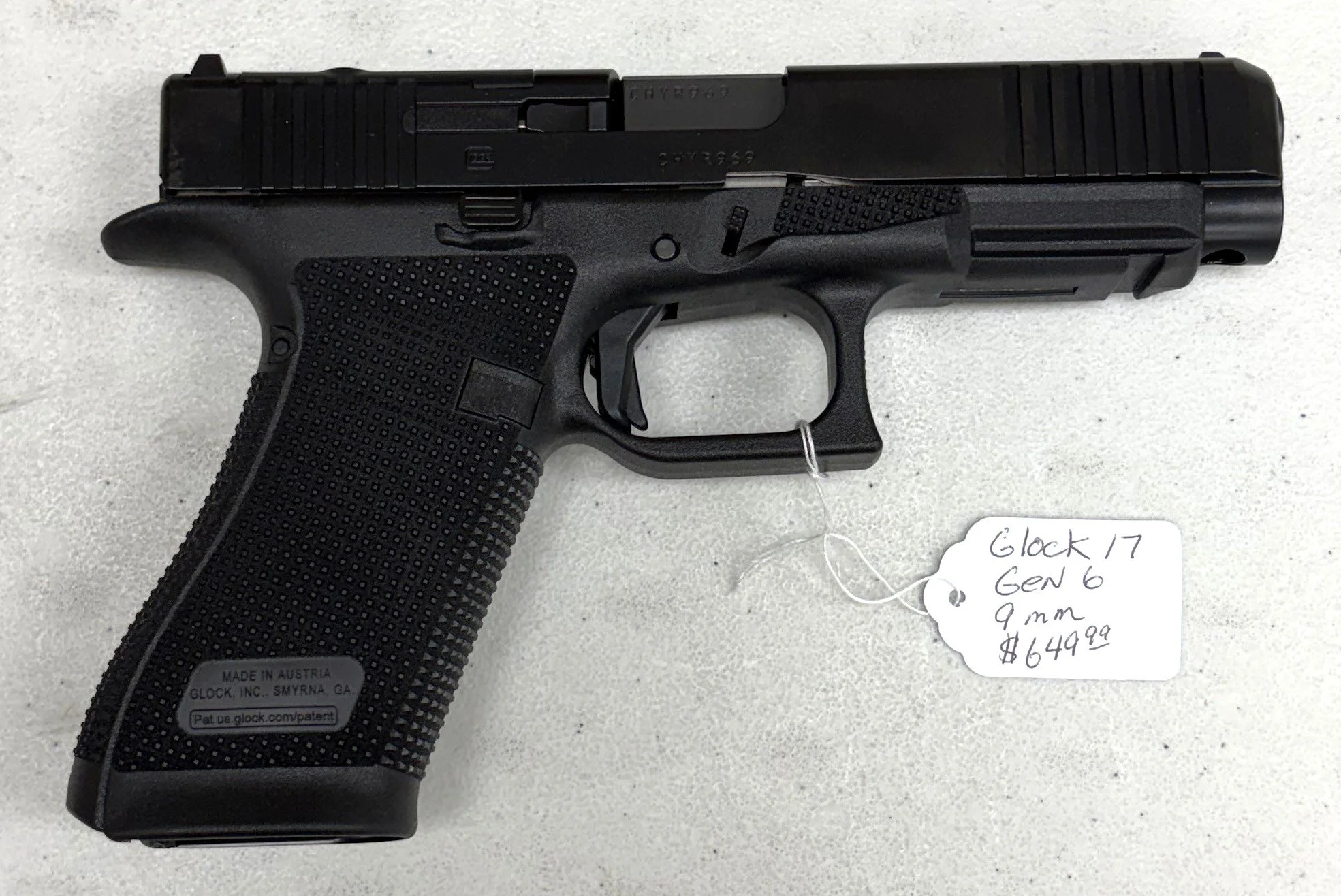 Glock 17 Gen 6 9mm $649.99