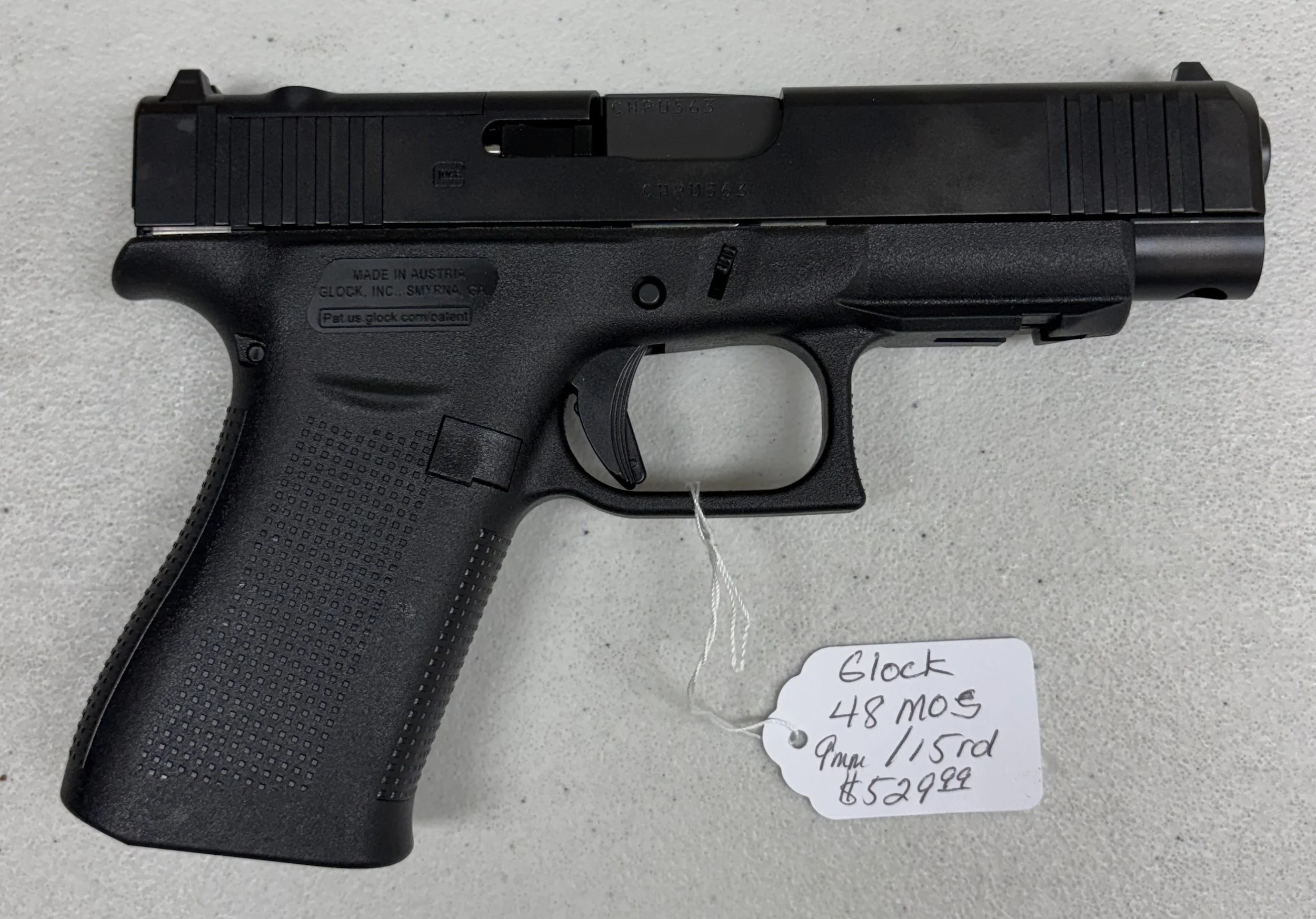 Glock 48 Mos 9mm/15rd $529.99