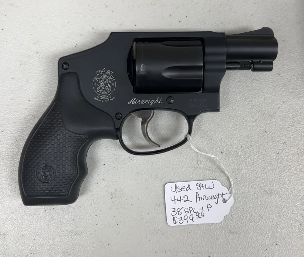 Used Smith & Wesson 442 Airweight 38SPL+P  $399.99