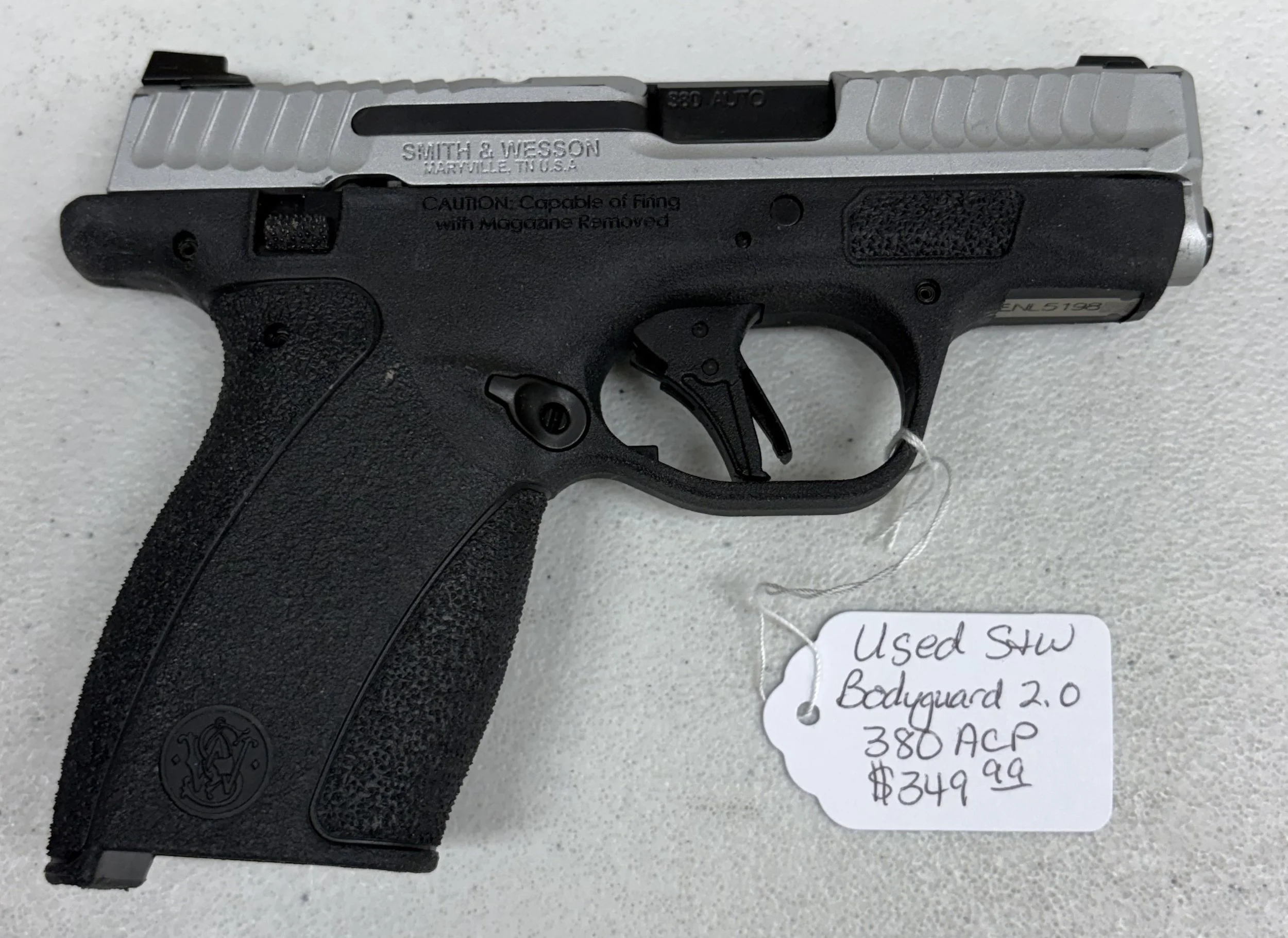 Used Smith & Wesson Bodyguard 2.0 380 ACP $349.99