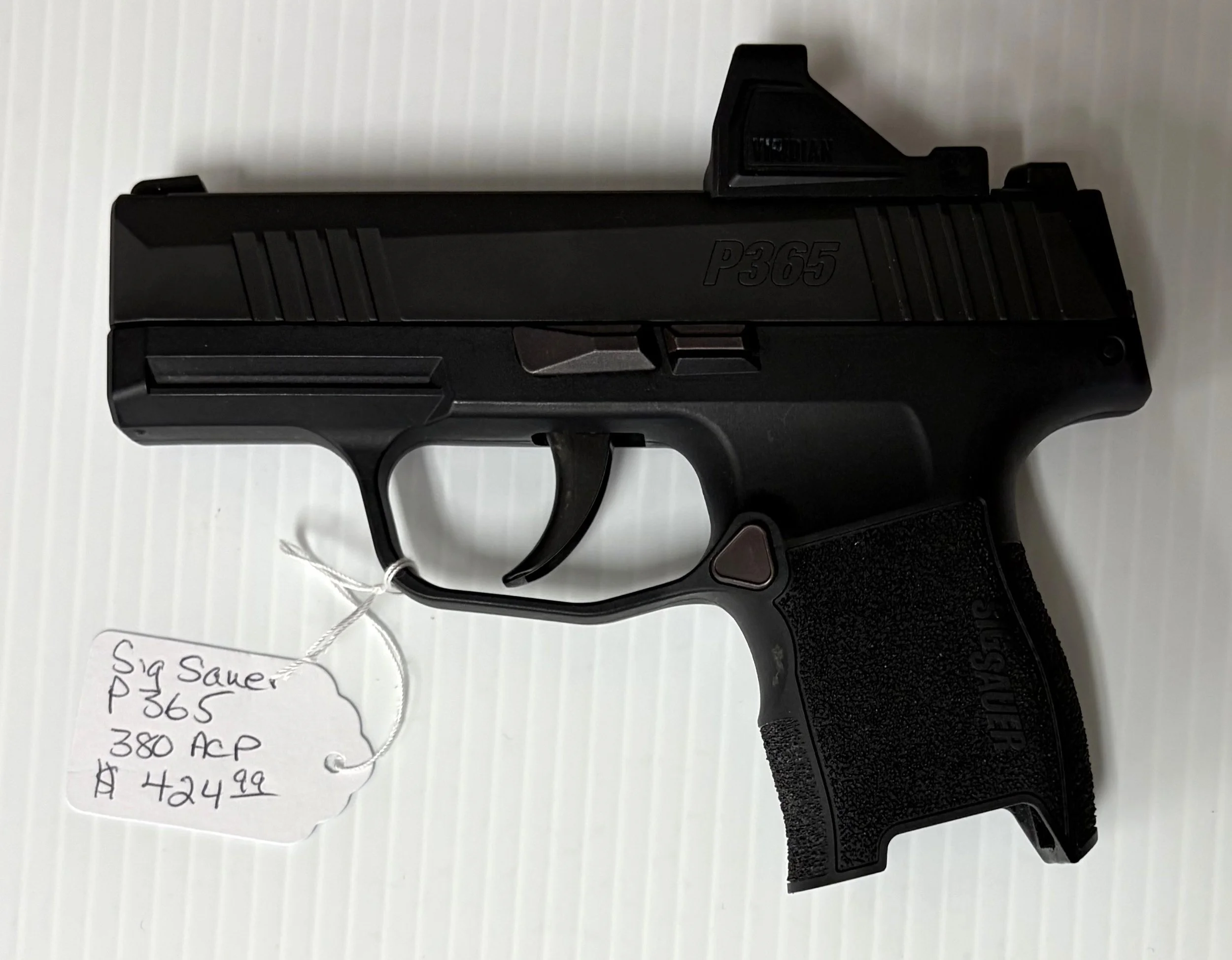Sig Sauer P365 380 ACP $424.99