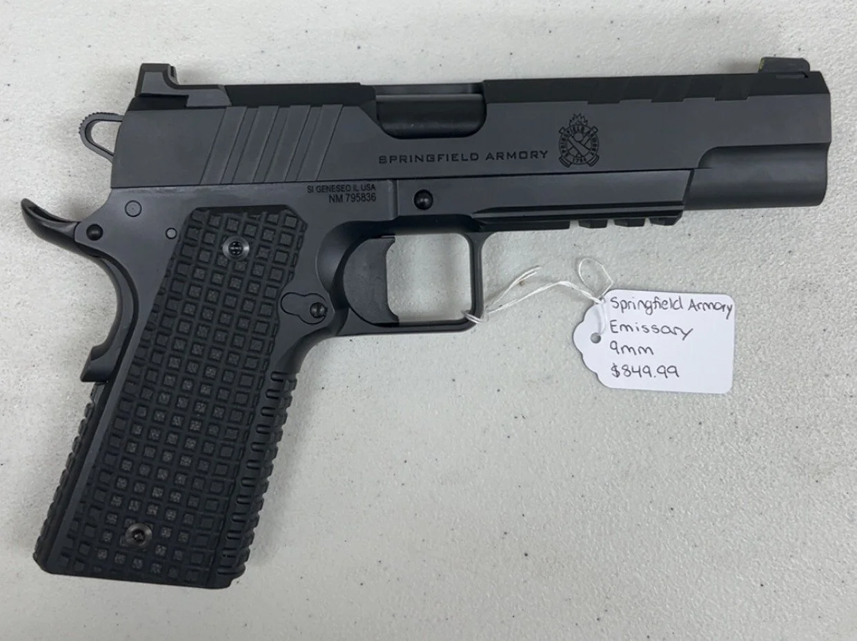 Springfield Armory Emissary 9mm $849.99