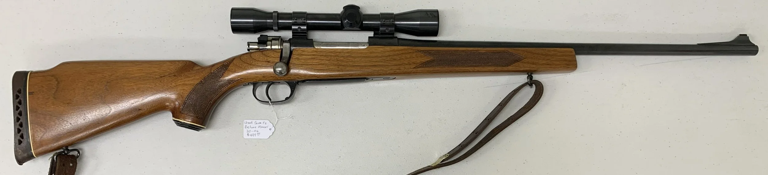 Used Santa Fe Deluxe Mauser 30-06 $499.99