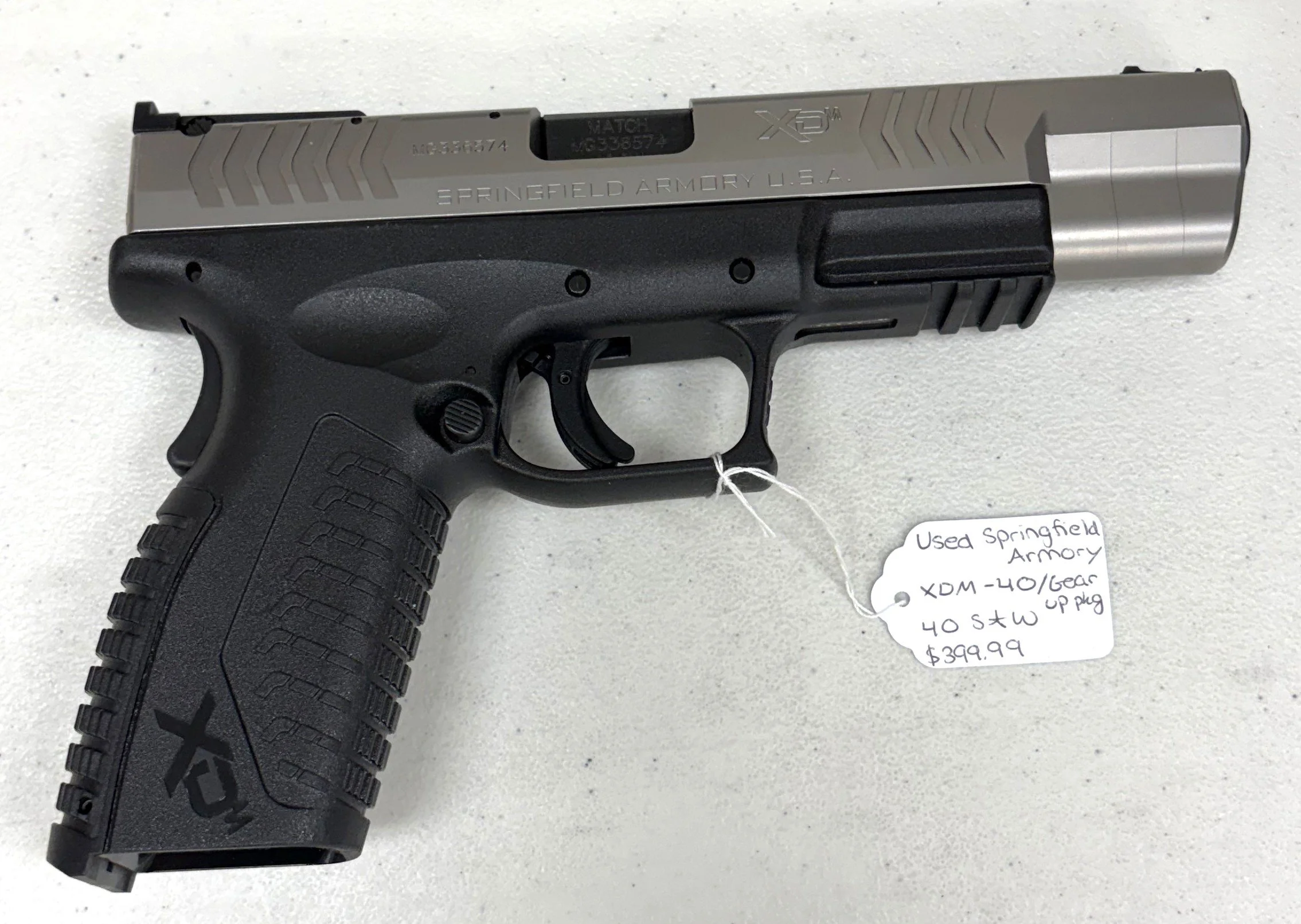 Used Springfield Armory XDM-40/Gear up package 40 S&W $399.99