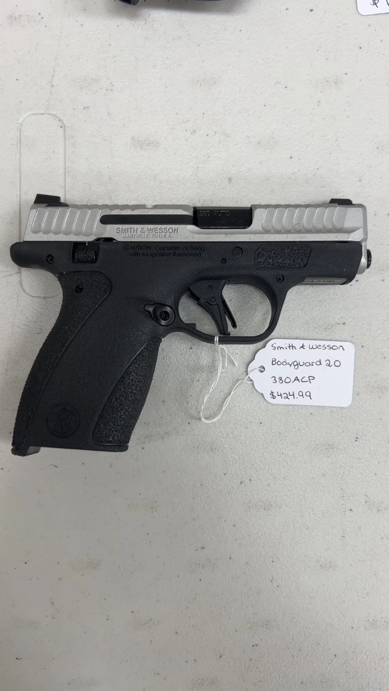 Smith & Wesson Bodyguard 2.0 380ACP $424.99