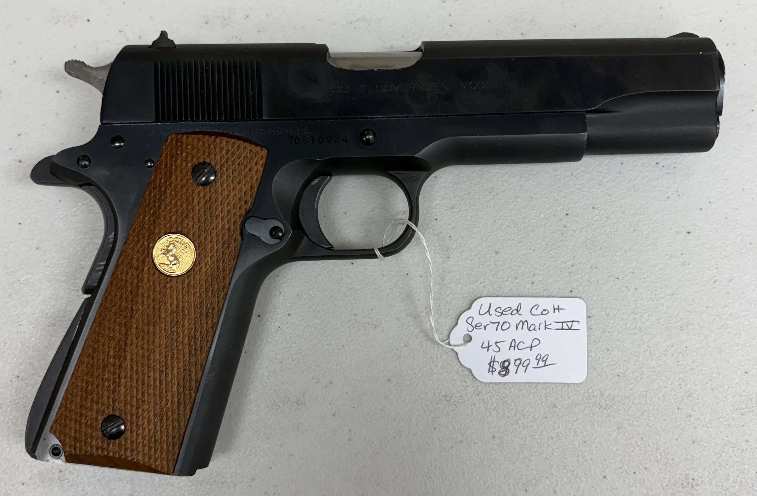 Used Colt Ser70 Mark IV 45 ACP $899.99