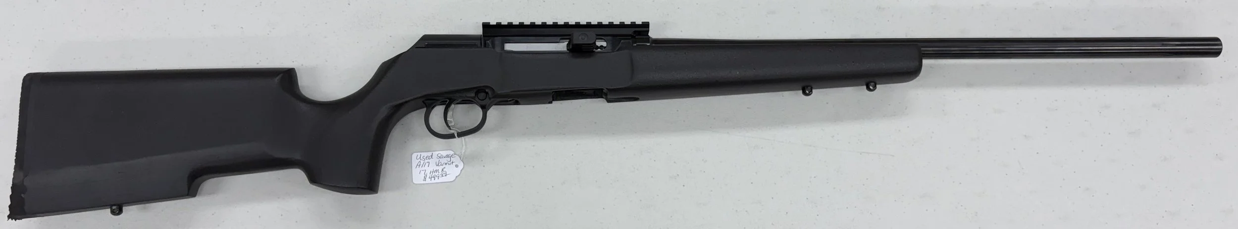 Used Savage A/17 Varmit 17 HMR $499.99