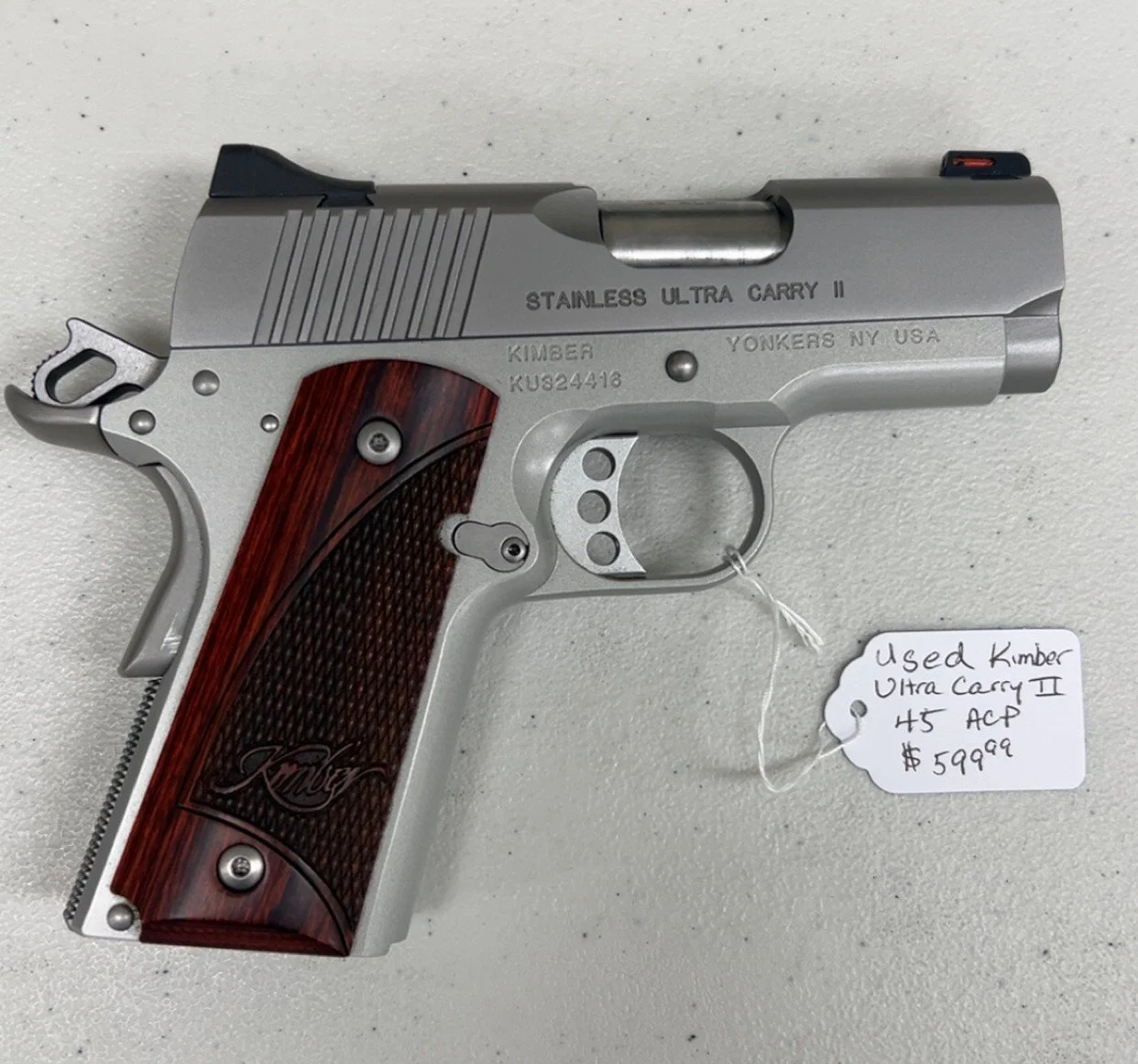 Used Kimber Ultra Carry II 45ACP $599.99