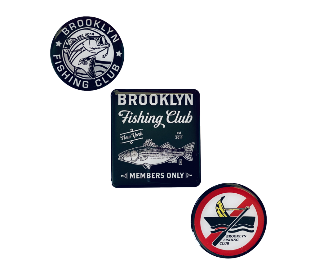 BFC Sticker Pack — Brooklyn Fishing Club