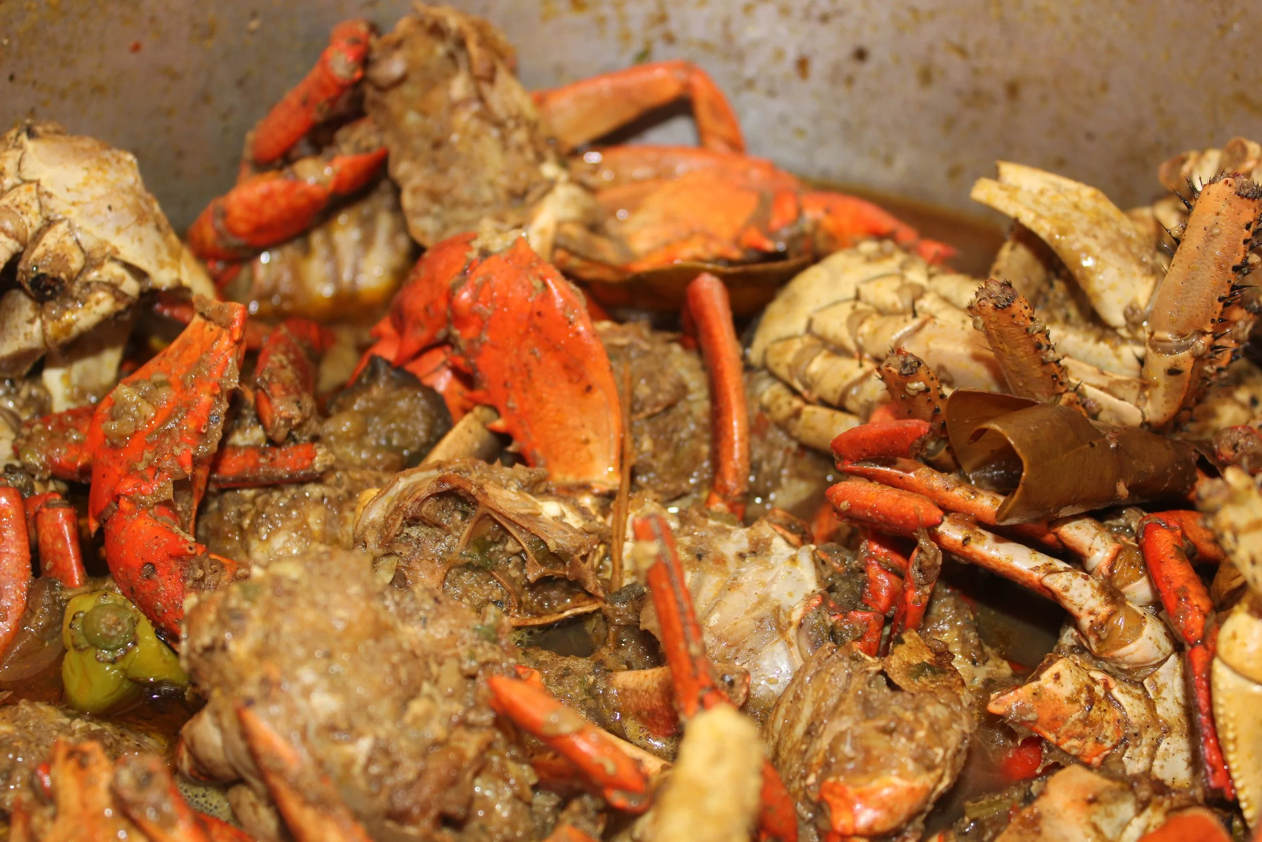Grandma's Crabe Colombo (crab stew)