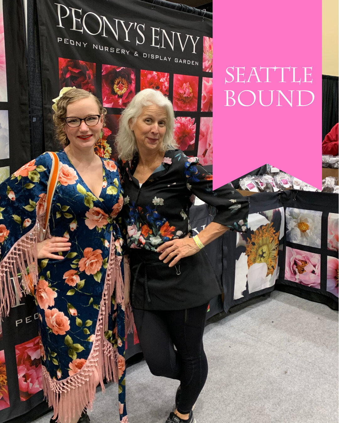 We are on our way to Seattle! Peony's Envy is so happy to be able to return to the Northwest Flower &amp; Garden Show, one of the best flower shows in the country. February 14-18. Visit Peony's Envy in Boot 601. We have a HUGE selection of Tree, Herb