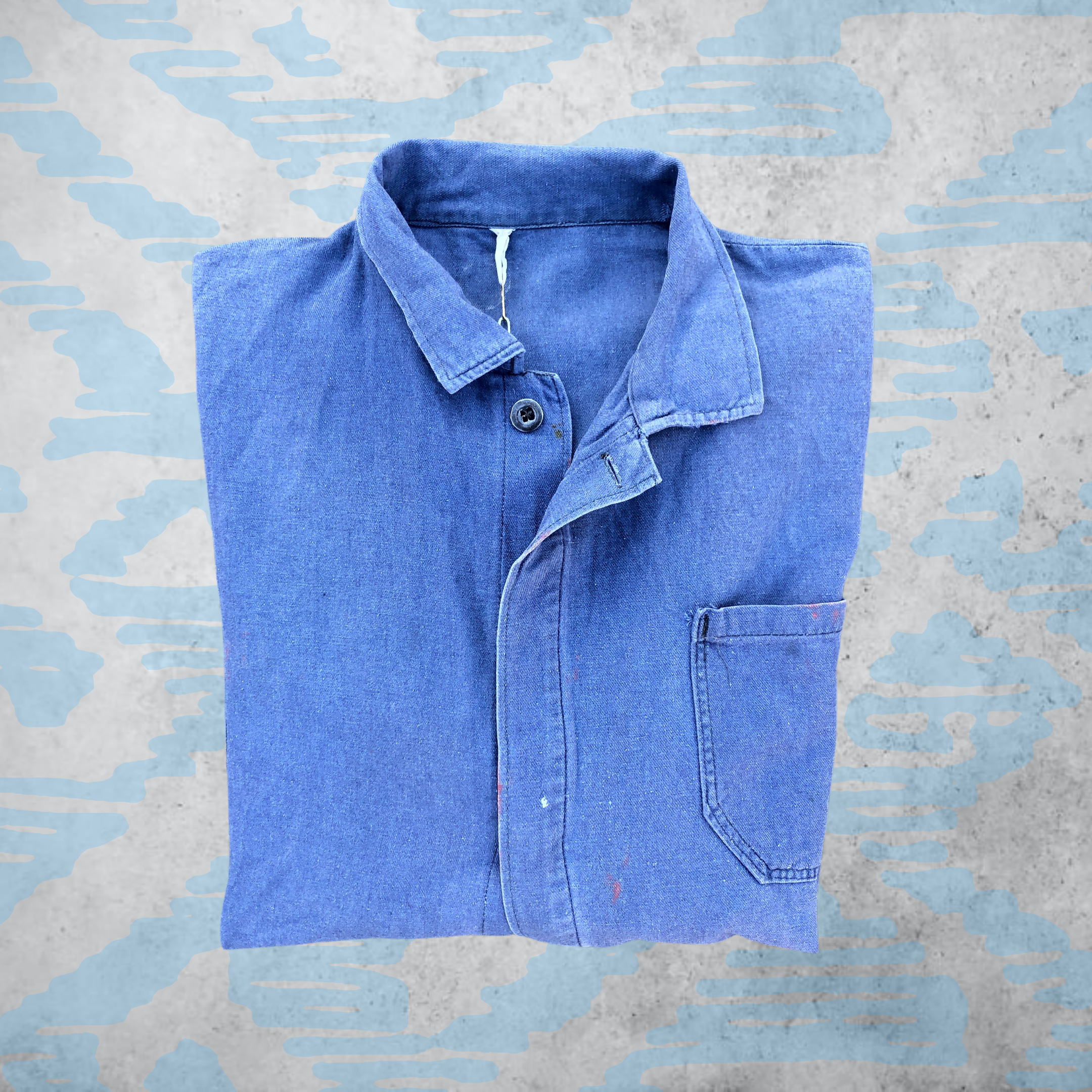 Vintage French Chore Coat_3