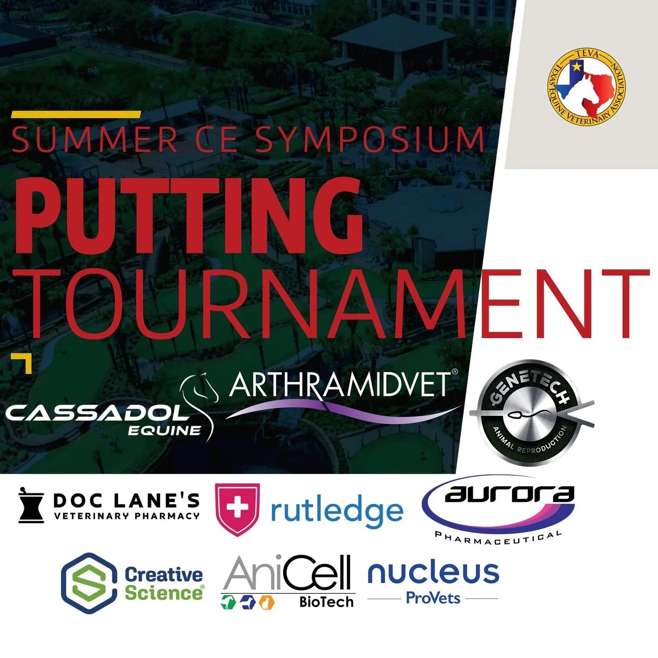 🌞 Welcome to the 2025 Summer CE Symposium &mdash; we&rsquo;re excited to have you here!

⛳️ Don&rsquo;t miss the Putting Golf Tournament at tonight&rsquo;s Welcome Reception! SPONSORED BY @dechrausequine and @merckanimalhealth.
🖥️ Be sure to browse