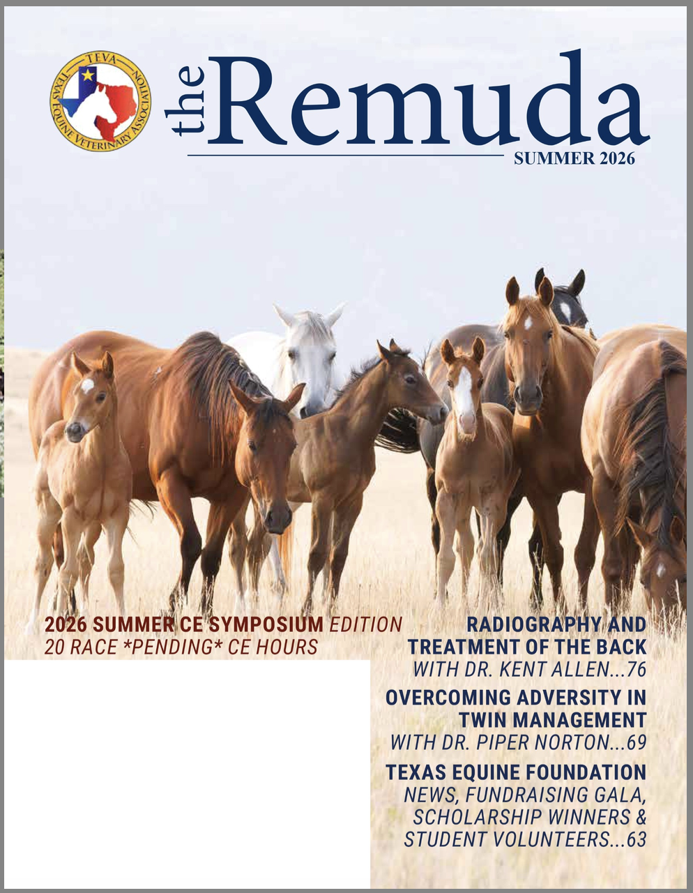 The Remuda: Summer 2026