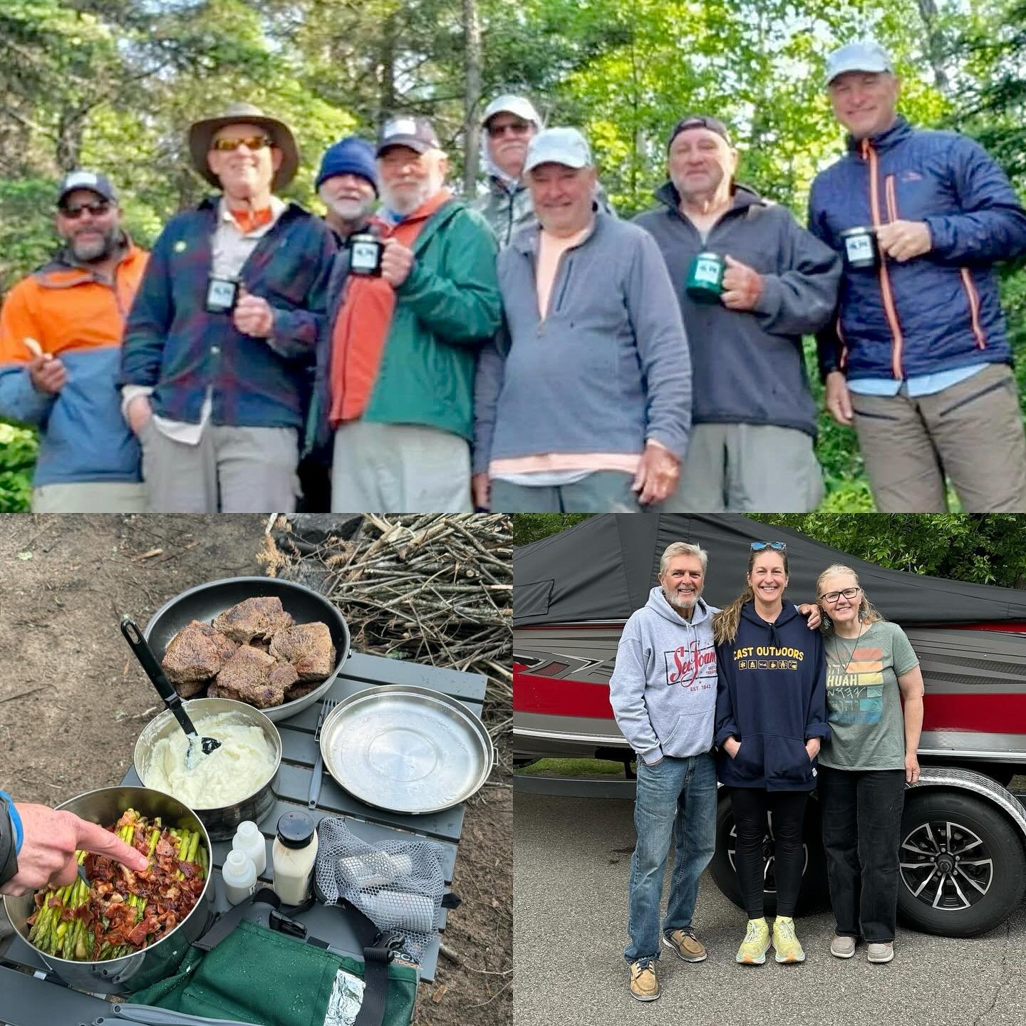 Last week, Dave departed for his annual Smallmouth Bass trip in the BWCA, and I had the opportunity to help Al Linder and his wife, Kerry, discover some excellent bass lakes near Ely for fishing. Just another day in Ely, Minnesota.
.
.
.
#smallmouthb