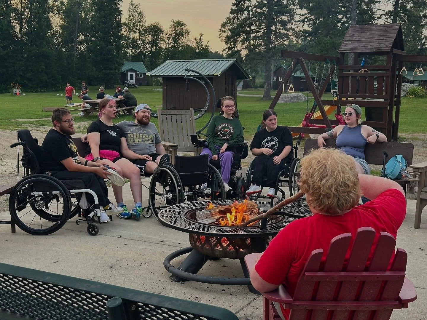 BWSHC camp is in full swing - thank you sponsors &amp; donors!! We couldn&rsquo;t do it without you- much love! 

#boundarywaterssledhockeycombine2025