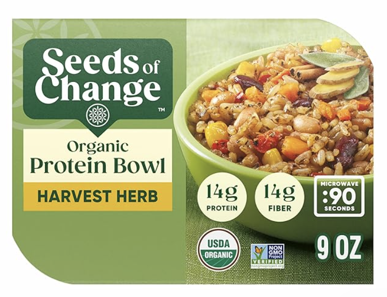 1 tray |
440 calories |
14g protein |
4g sugar  |
3g added sugar