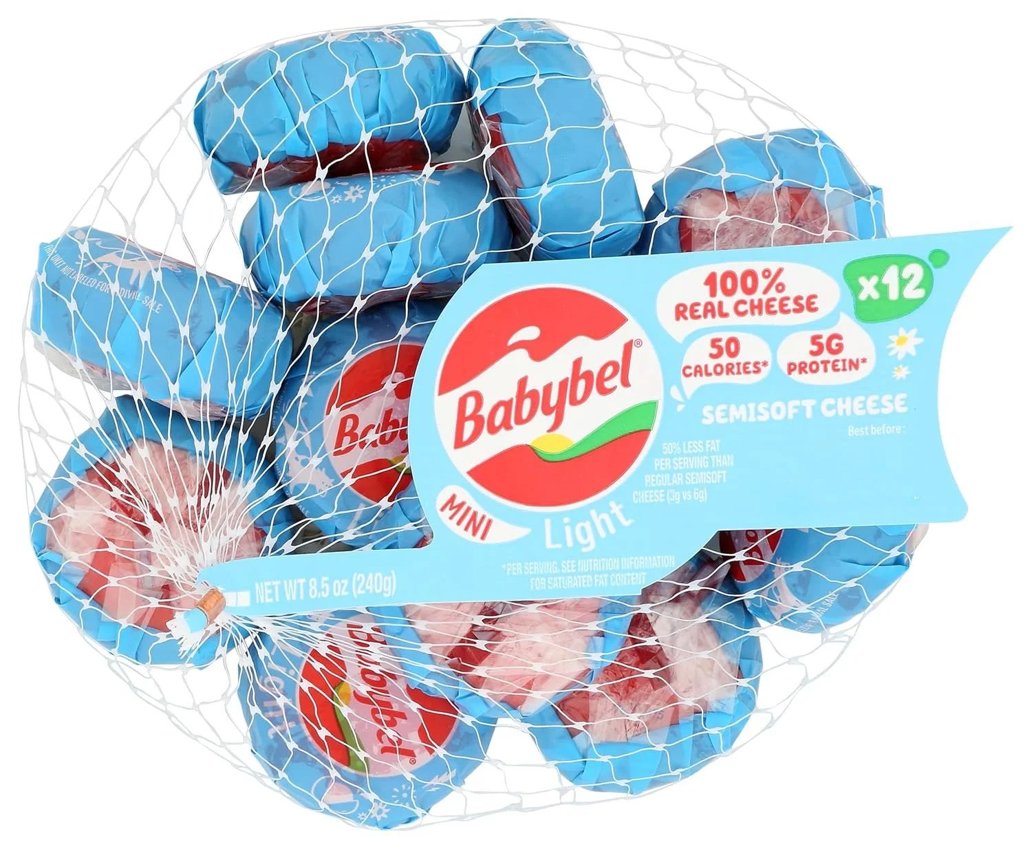 1 piece |
50 calories  |
6g protein  |
0g sugar  |
0 added sugar 