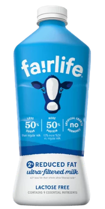 1 cup  |
120 calories  |
13g protein  |
6g sugar  |
0 added sugar 