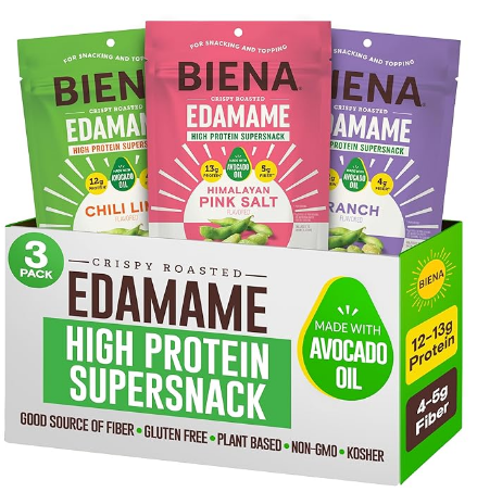 30g |
130 calories |
13g protein |
2g sugar  |
0 added sugar