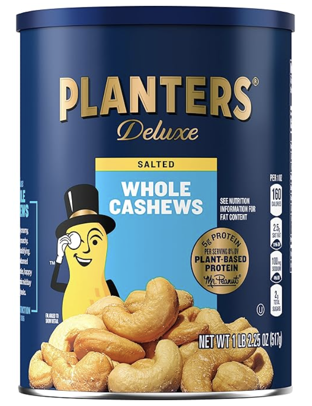 23 pieces |
160 calories |
9g protein |
2g sugar  |
0 added sugar