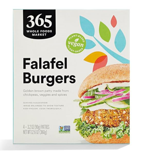 1 patty |
190 calories |
5g protein |
3g sugar  |
0 added sugar