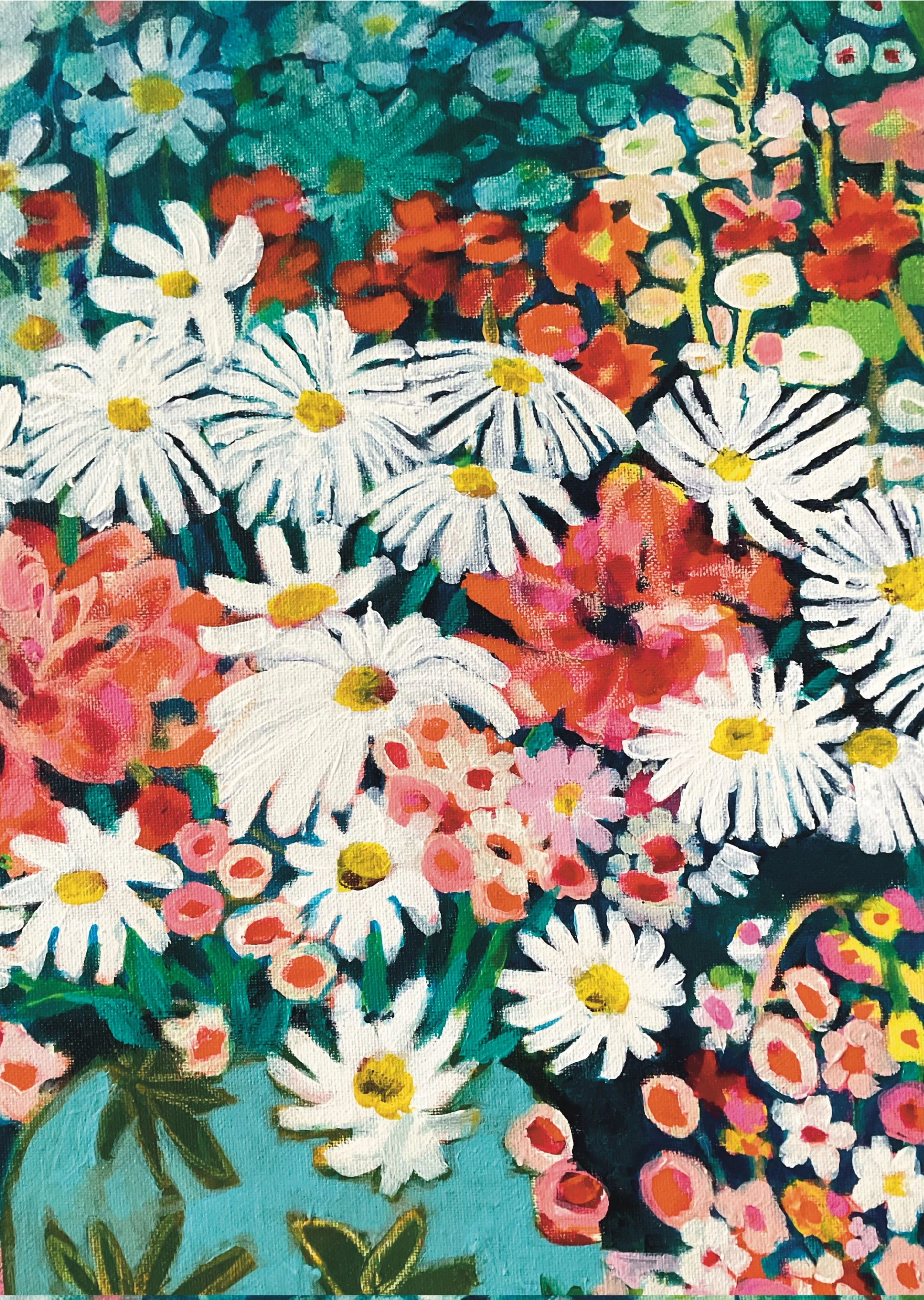Art Tea Towel - Blossoming