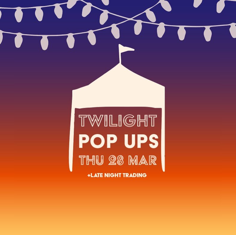 Get your Easter holidays off to a dreamy start in Kilcunda at our twilight session 🌞🌝

Thursday evening we have a number of pop-up stores, plus permanent shops open for twilight trading. Food will available to keep you going while you shop, and liv