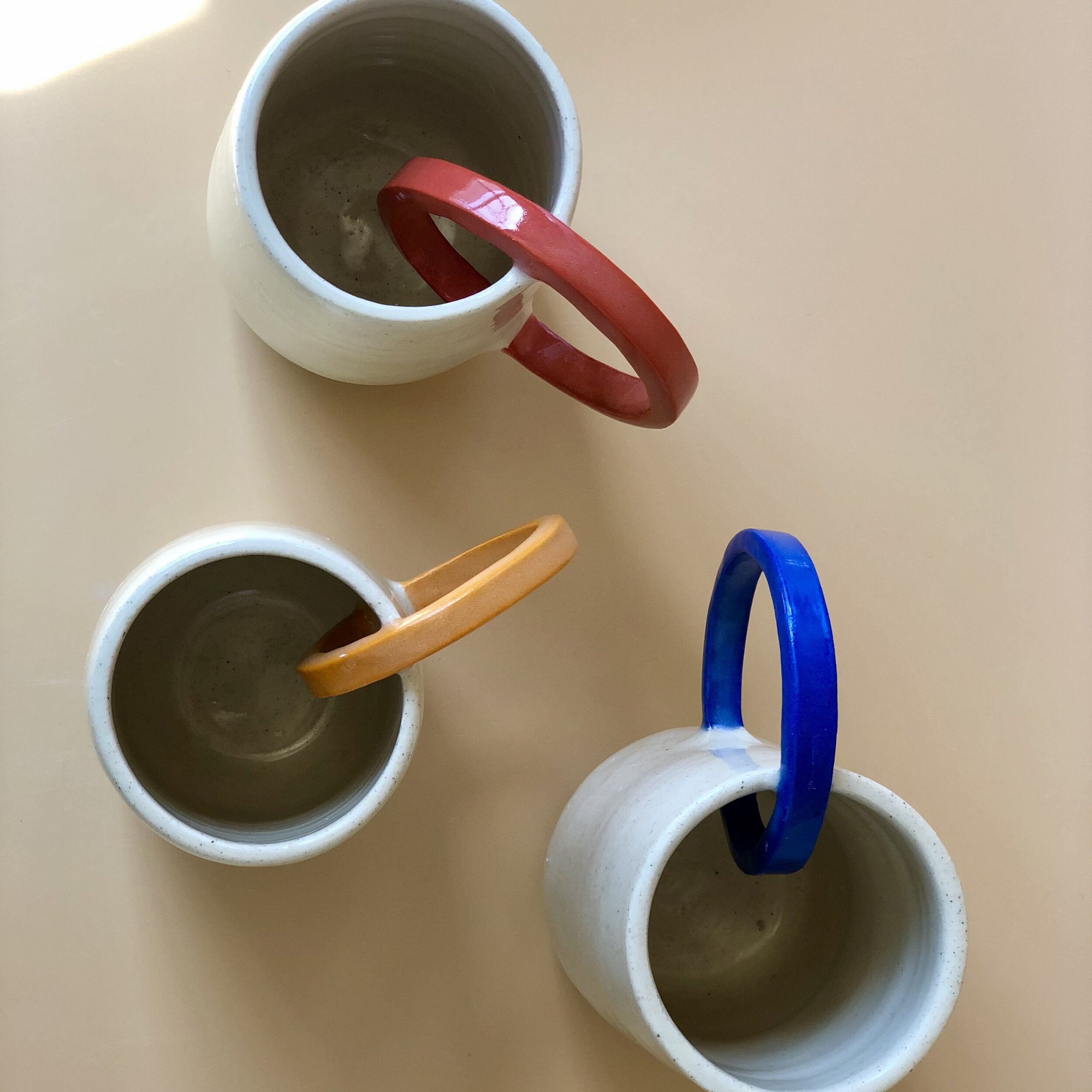 Emily Crystal Yu Ceramics Orange Mug
