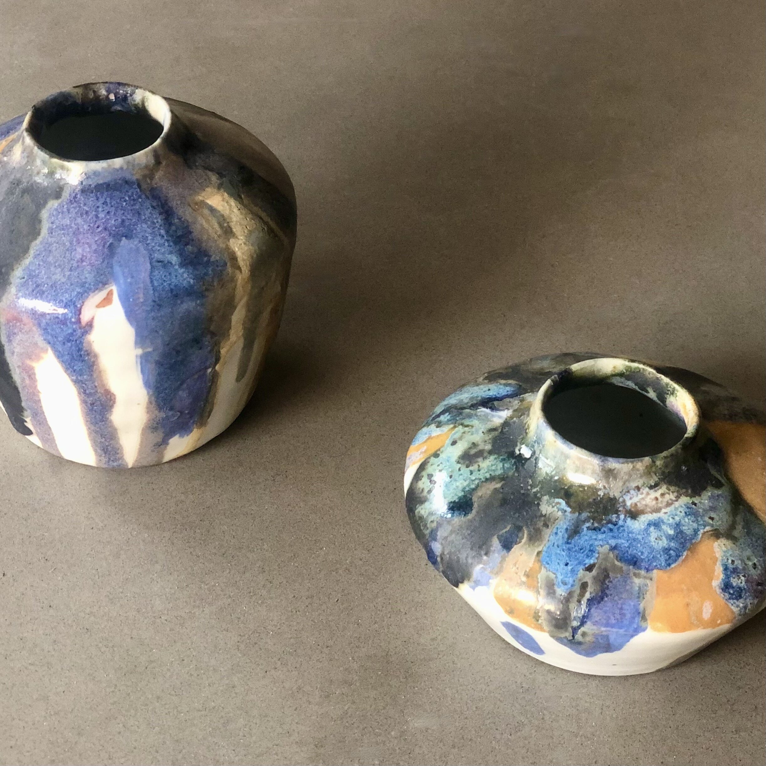 Emily Crystal Yu Drippy Vase Set