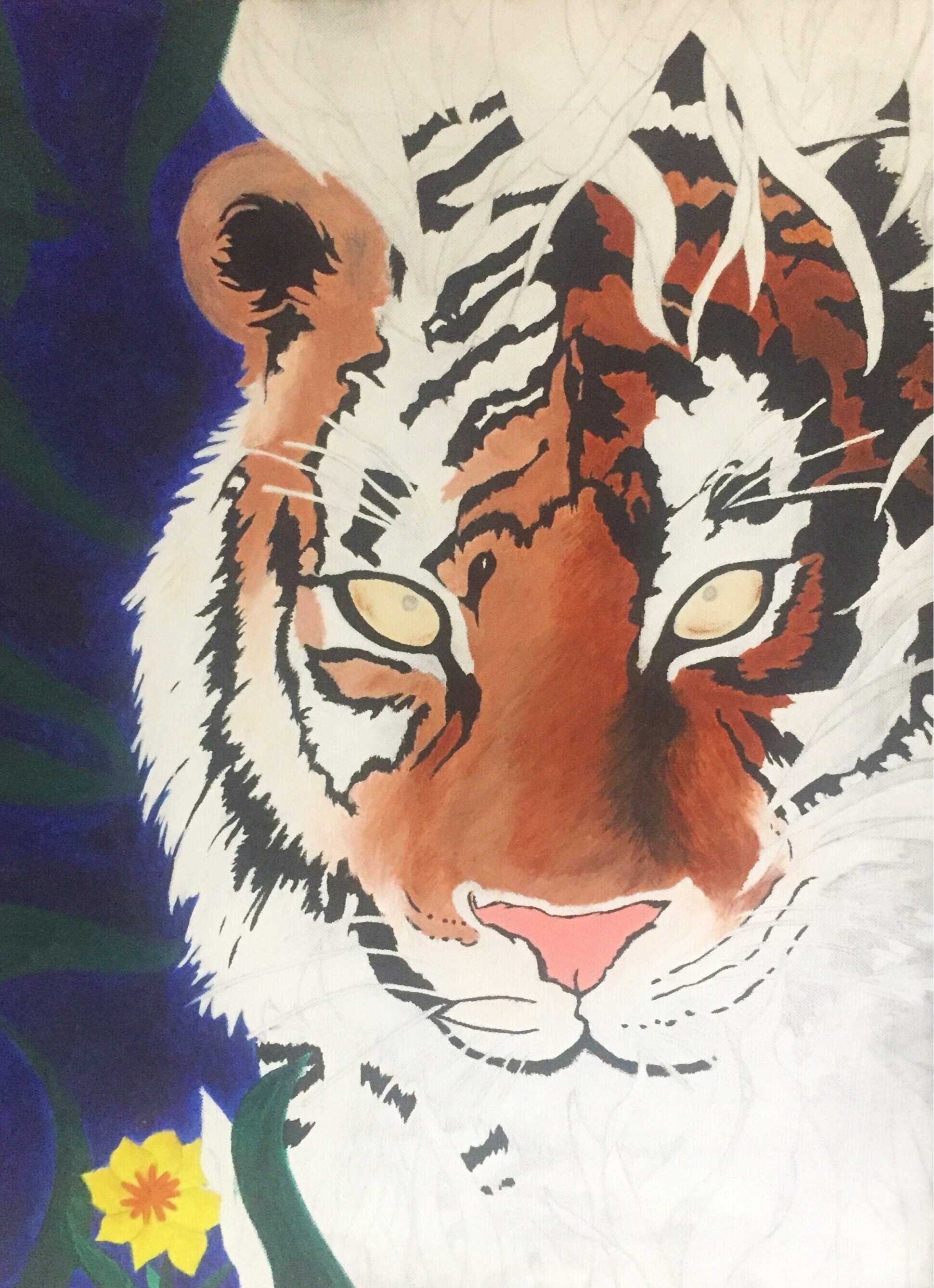 Tiger in progress...
