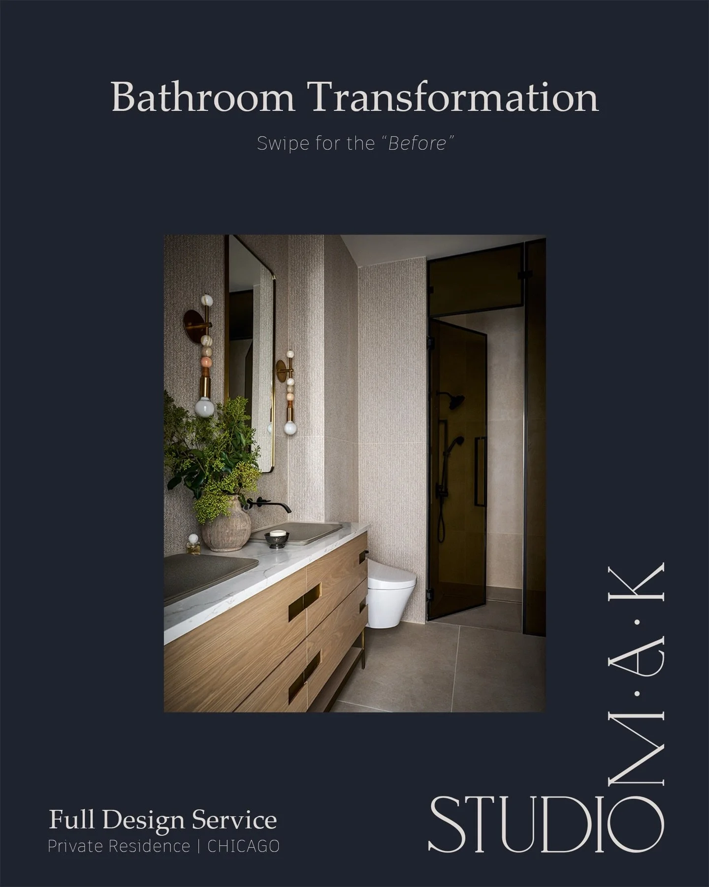 Full transformation or just a cosmetic update? For this Chicago apartment, the answer was clear: a complete engineering of space and soul.
Bathrooms are often the most overlooked rooms in a home, but at Studio MAK, we treat them as sanctuary-level pr