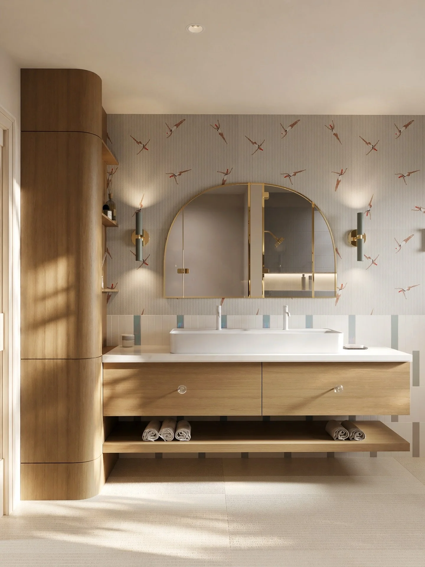 Is your home ready for pool season? ☀️

There&rsquo;s something about the first warm breeze in Chicago that makes us want to rethink every corner of our sanctuary. This pool bathroom wasn&rsquo;t just designed for functionality; it was engineered to 