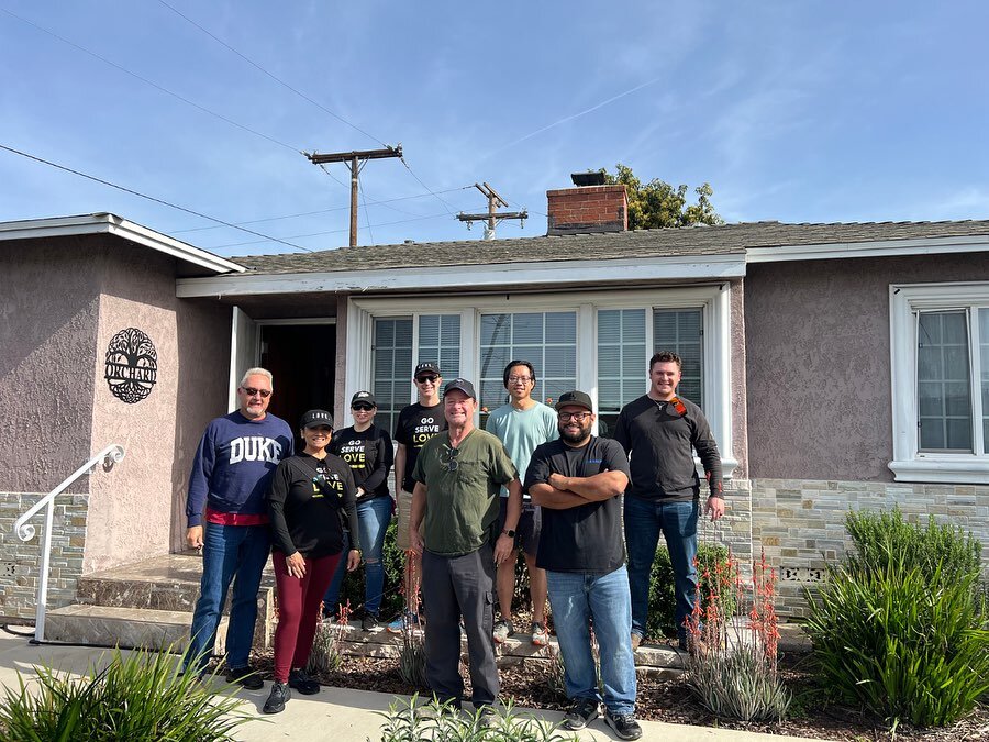 Friends,

We want to thank our friends from @waccgoandserve for sending so many lovely volunteers to help beautify and do handyman work on our property. We were so blessed. 

God bless you,
Michael Liaw

PS: visit us at our open house fundraiser on S