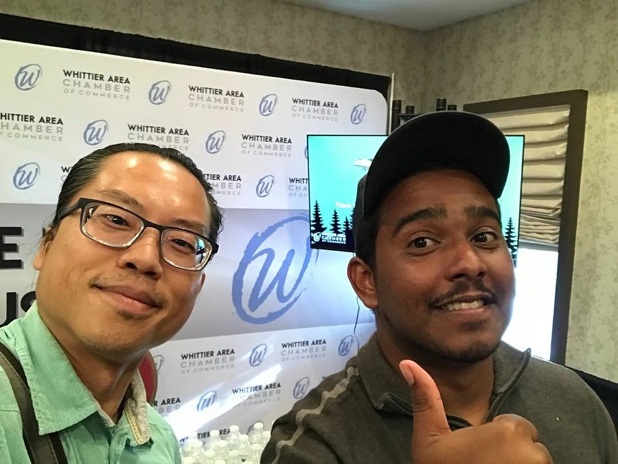 &lt;&lt;Job Needed!&gt;&gt;

Friends,

Fred recently went to a business expo hosted by @whittierchamber , where he met business owners, shared his story, and passed out his resume. Fred is a Whittier College graduate in Computer Science and Business 