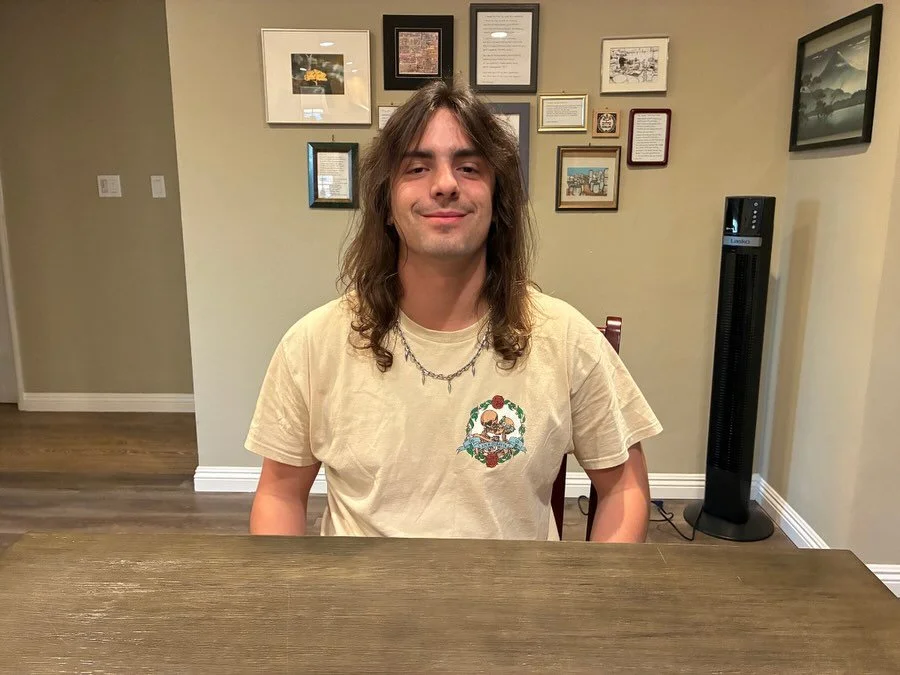 <<Welcome, Nick!>>

Hello Friends,

Please help us welcome the third of our three newest residents, Nick! Nick is working towards a Fire Science degree at Rio Hondo college.

Nick loves music (math rock genre for those who know what that 