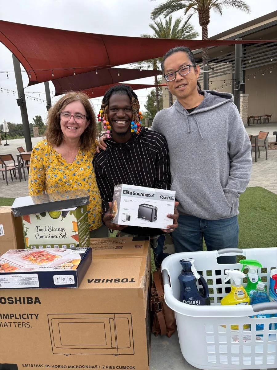 <<Community Partners>>

Hello Friends,
We can&rsquo;t do our work without community partners and friends like you. We just want to take amoment to give thanks.
&bull;Ericka, our board member and founder ofWherehouse Project, supplying